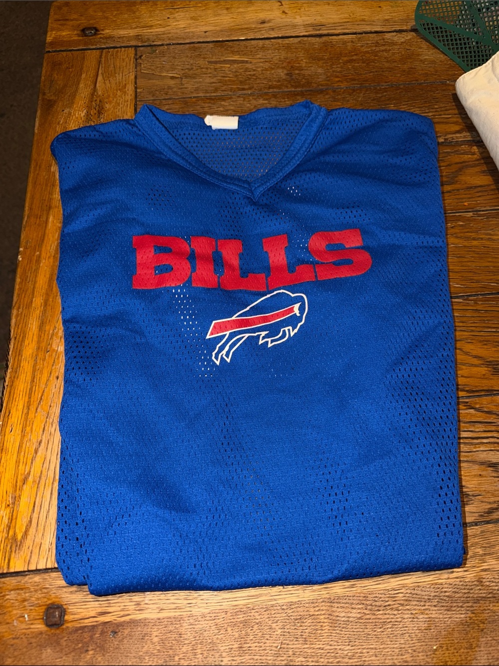 Kids Buffalo Bills Blue Mesh Jersey Top